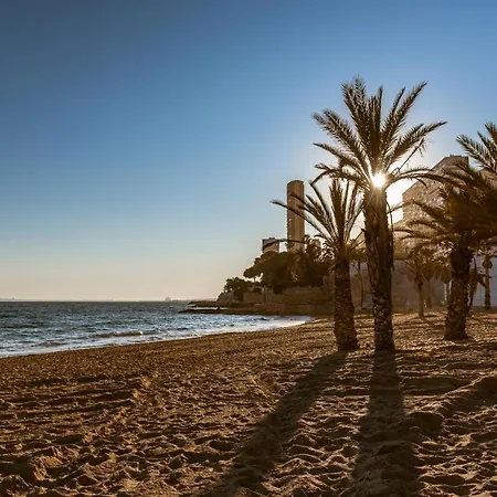 Modern Sea Front Sea Waves Apartment Alicante Exterior photo